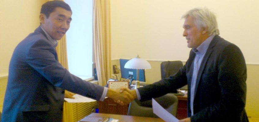 Завершилось пребывание молодых ученых СНГ в Дубне в сентябре 2014 года